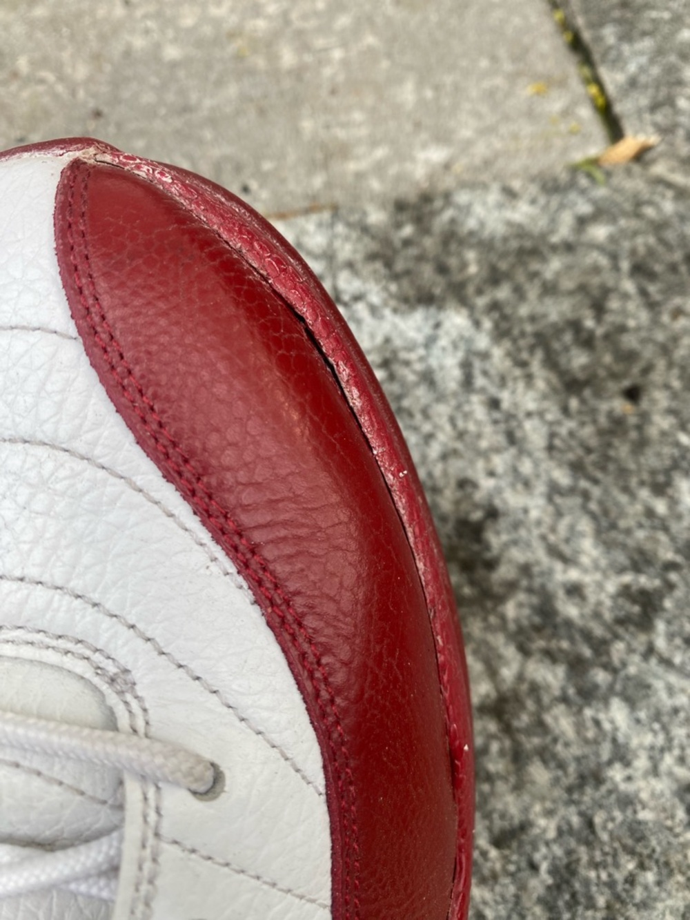 Air Jordan 12 Cherry White Red 130690-110 Size 10 OG Retro - Picture 10 of 12